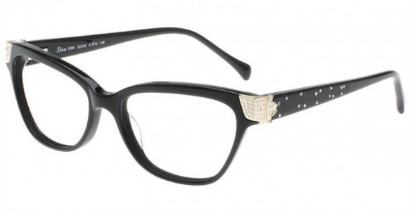 Diva DIVA 5504 Eyeglasses, 97A Black-Gold