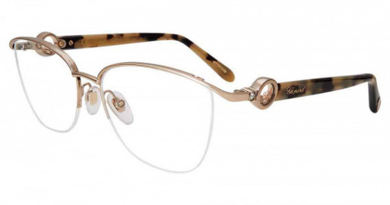 Chopard VCHC54S Eyeglasses, Tortoise Gold