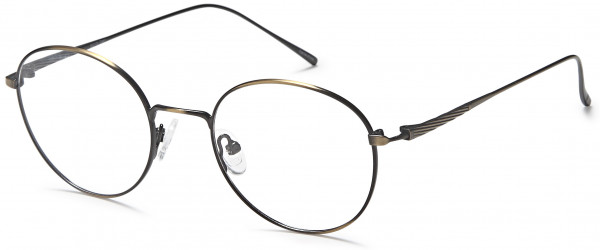 Di Caprio DC173 Eyeglasses, Antique Gold