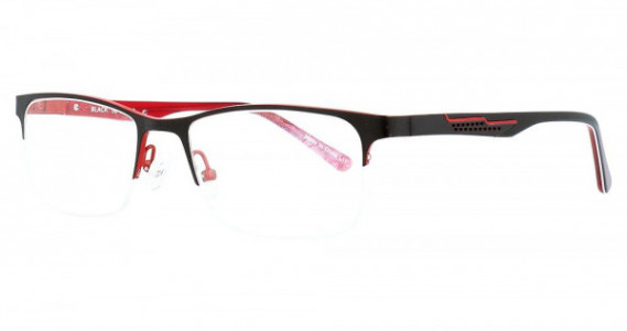 COI La Scala 842 Eyeglasses, Black/Red