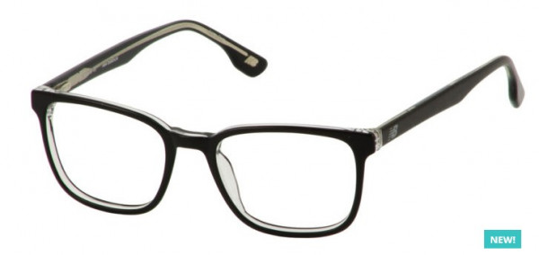New Balance NB 514 Eyeglasses, 1-BLACK