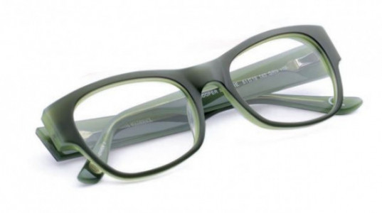 Corinne McCormack COOPER SQUARE Eyeglasses, Green