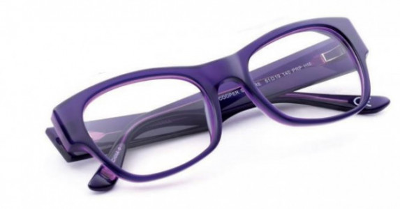 Corinne McCormack COOPER SQUARE Eyeglasses, Purple