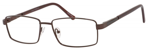 Enhance EN4044 Eyeglasses, Shiny Dark Brown