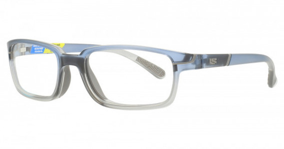 Liberty Sport Y50 Eyeglasses, 634 Semi-Crystal Navy Fade (Demo Clear)