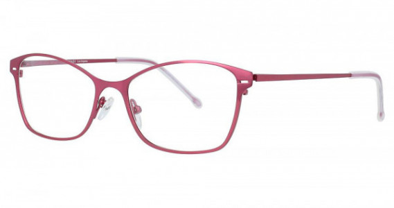 Miyagi EMILA Eyeglasses, STAINLESS STEEL RED