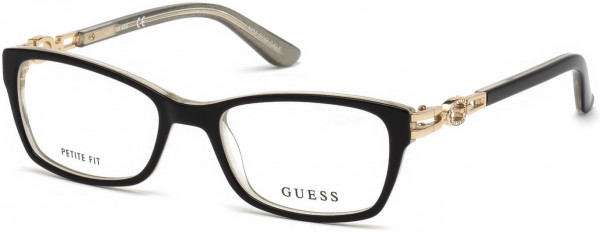 Guess GU2677 Eyeglasses, 055 - Havana/Monocolor / Havana/Monocolor