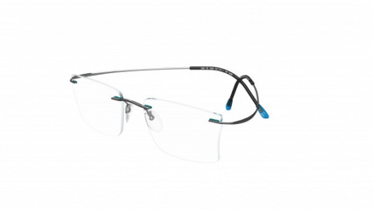 Silhouette TMA Pulse 5495 Eyeglasses, 6059 Blue Curacao / Grey