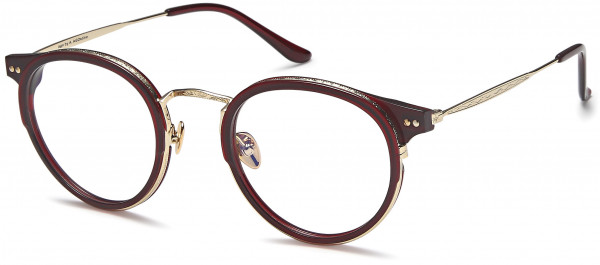 AGO PF80007 Eyeglasses, 03-Burgundy/Gold