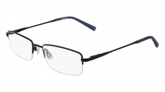Nautica N7299 Eyeglasses, (005) SATIN BLACK