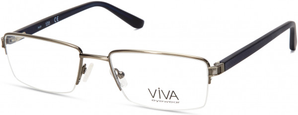 Viva VV4039 Eyeglasses, 008 - Shiny Gunmetal