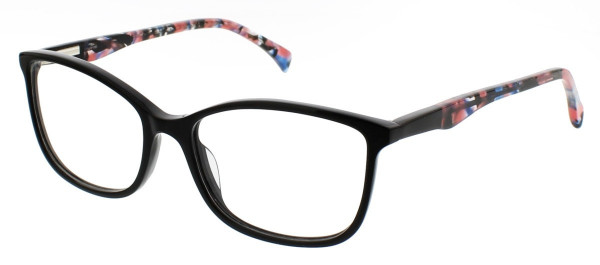 ClearVision HECKSCHER PARK Eyeglasses, Black