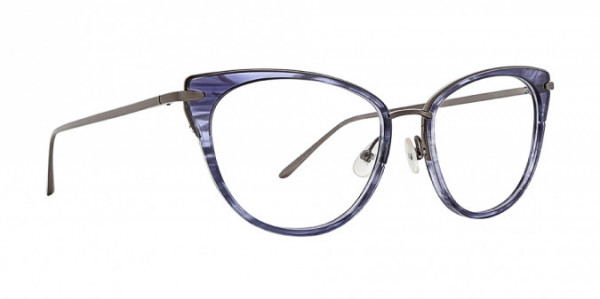 Badgley Mischka Lucie Eyeglasses, Blue