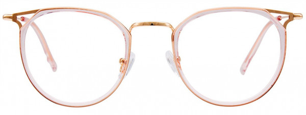 CHILL C7018 Eyeglasses, 030 - Crystal Pink & Gold