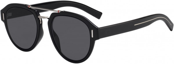 Dior Homme Dior Fraction 5 Sunglasses, 0807 Black
