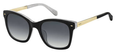 Fossil FOS 2086/S Sunglasses, 080S Black White