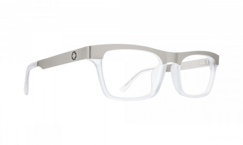 Spy Optic Zade Eyeglasses, Matte Silver Matte Clear