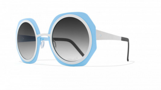 Blackfin Coral Cove Sunglasses, White & Light Blue - C1048