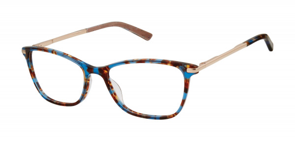 Ted Baker TFW002 Eyeglasses, Blue Tortoise (BLU)