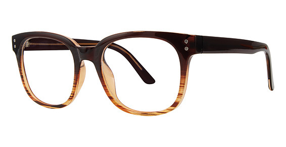 Modern Optical LEGACY Eyeglasses, Brown Fade
