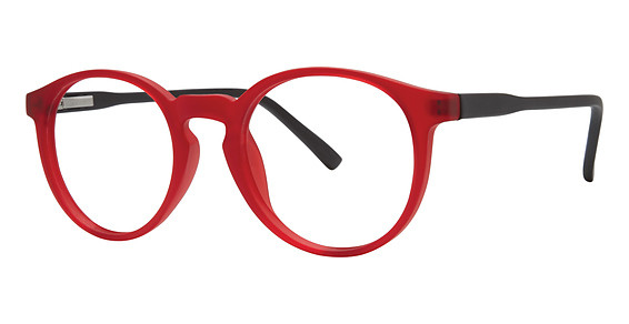 Modern Optical DABBLE Eyeglasses, Cherry/Black Matte
