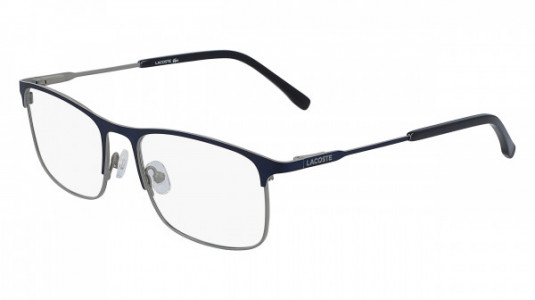 Lacoste L2252 Eyeglasses, (424) MATTE BLUE/GREY