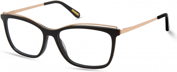 CoverGirl CG4002 Eyeglasses, 001 - Shiny Black