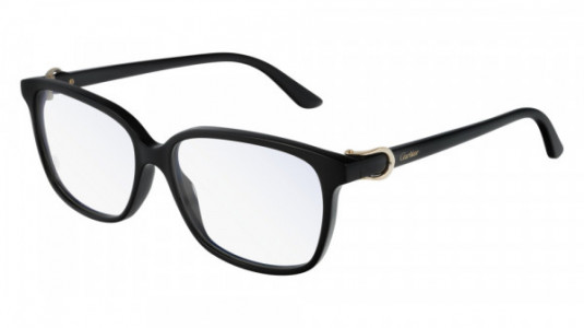 Cartier CT0187O Eyeglasses, 005 - BLACK
