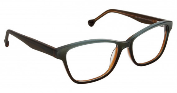 Lisa Loeb MOON STAR Eyeglasses, OLIVE MOCHA (C1)