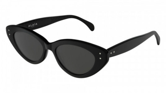 Azzedine Alaïa AA0019S Sunglasses, 001 - BLACK with GREY lenses