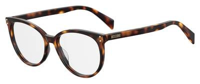 Moschino MOS535 Eyeglasses, 0807 BLACK
