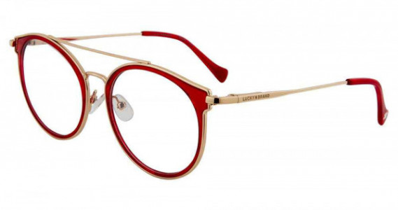 Lucky Brand D117 Eyeglasses, RED (0RED)