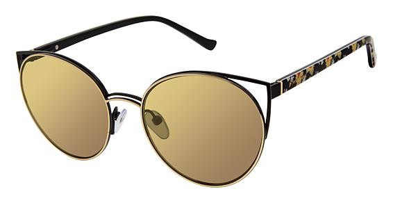 Betsey Johnson PERENNIAL MILLENNIAL Sunglasses, GOLD