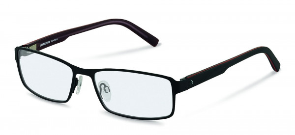 Rodenstock R2596 Eyeglasses, A black