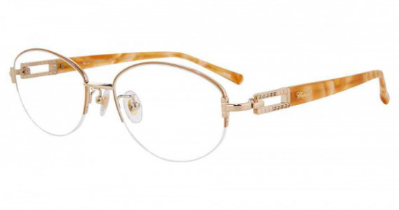 Chopard VCHD07J Eyeglasses, Gold