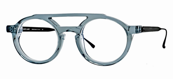 Thierry Lasry IMMUNITY Eyeglasses, Translucent Grey Green