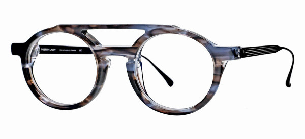 Thierry Lasry IMMUNITY Eyeglasses, Blue & Brown Pattern