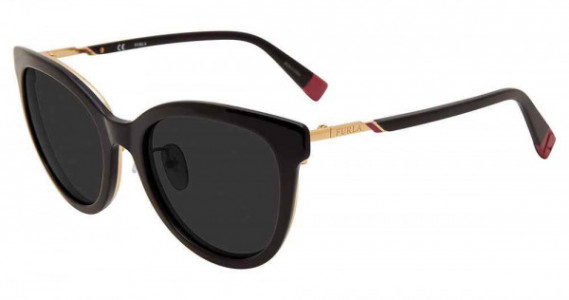 Furla SFU308 Sunglasses, Black