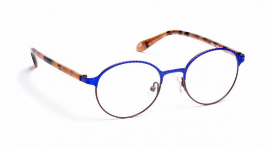 J.F. Rey PM054 Eyeglasses, BLUE/BROWN (2090)