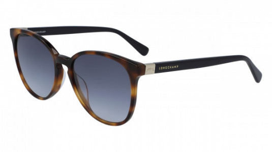 Longchamp LO647S Sunglasses, (219) HAVANA/BLUE