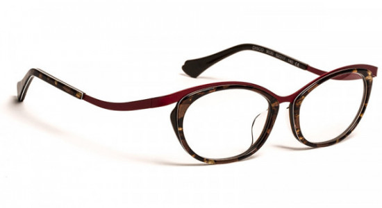 Boz by J.F. Rey DISCO-AF Eyeglasses, BROWN PANTHER/RED (9030)