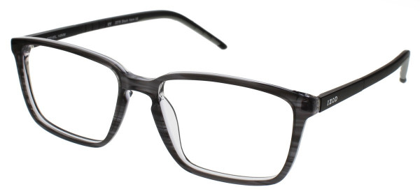IZOD 2076 Eyeglasses, Black Horn