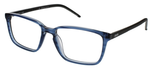 IZOD 2076 Eyeglasses, Blue Horn