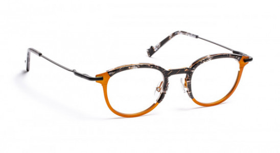 J.F. Rey JF2870 Eyeglasses, DEMI BLACK/COPPER/BLACK (0060)