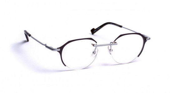 J.F. Rey JF2865 Eyeglasses, DARK GREY / SILVER (0313)
