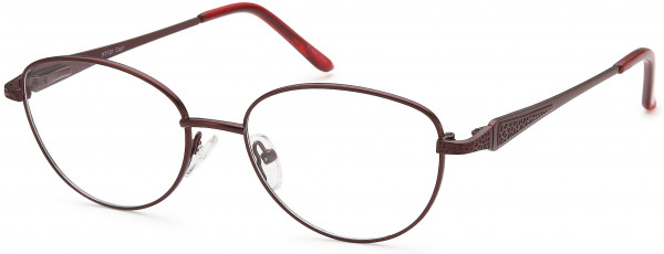 Peachtree PT101 Eyeglasses, Burgundy