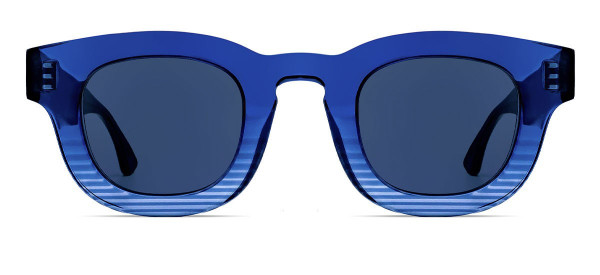 Thierry Lasry DARKSIDY Sunglasses, Blue Stripe Pattern