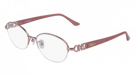 Ferragamo SF2539RA Eyeglasses, (265) SHINY POWDER