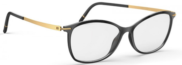 Silhouette Momentum Full Rim 1592 Eyeglasses, 9020 Black Onyx / Gold