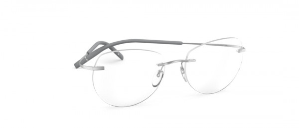 Silhouette TMA - The Icon II IW Eyeglasses, 7000 Spheric Silver